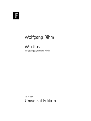 Book cover for Wortlos
