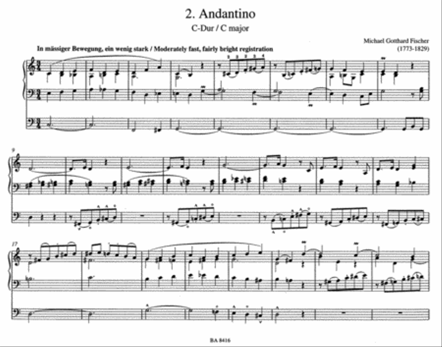 Easy Organ Pieces From The 19th Century, Volume 1 Organ scores gallery preview page 2