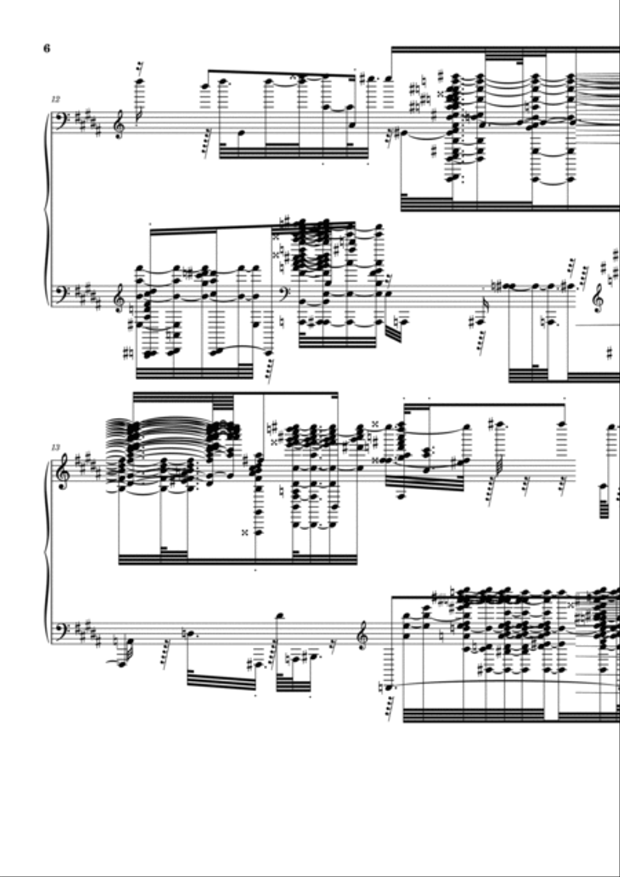A Battle Between Life Easy Piano scores gallery preview page 6