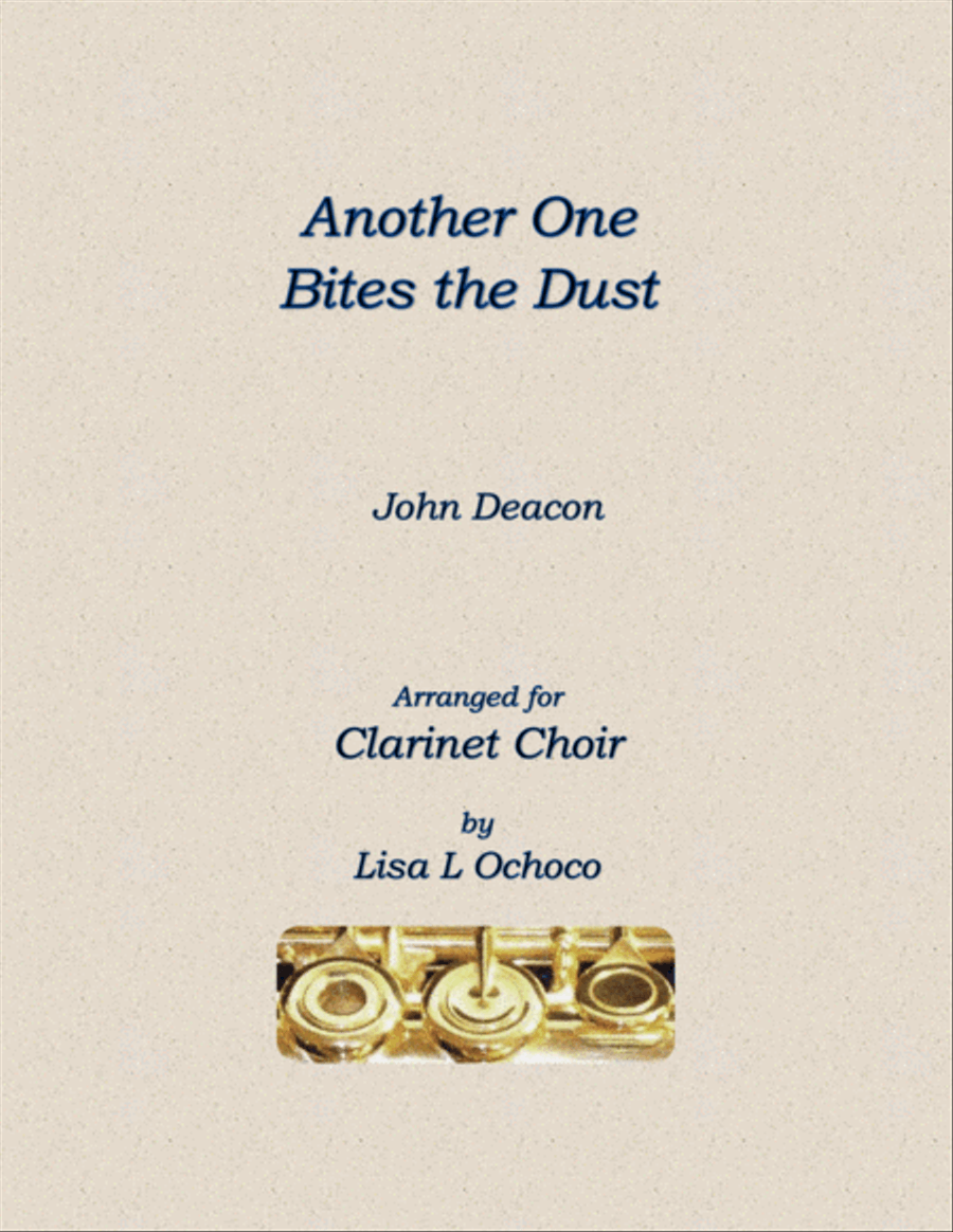 Another One Bites The Dust Clarinet Choir scores gallery preview page 1