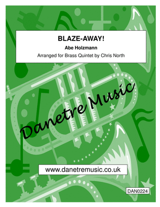 Book cover for Blaze-Away (Brass Quintet)
