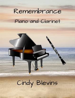Book cover for Remembrance, for Piano and Clarinet