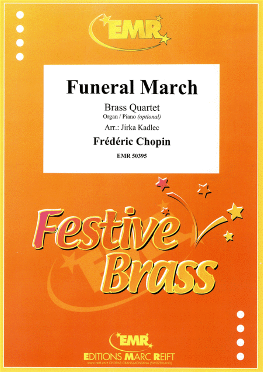 Funeral March Brass Quartet scores gallery preview page 1