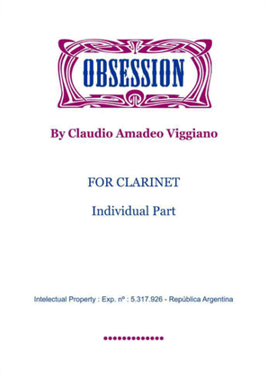 Book cover for OBSESSION