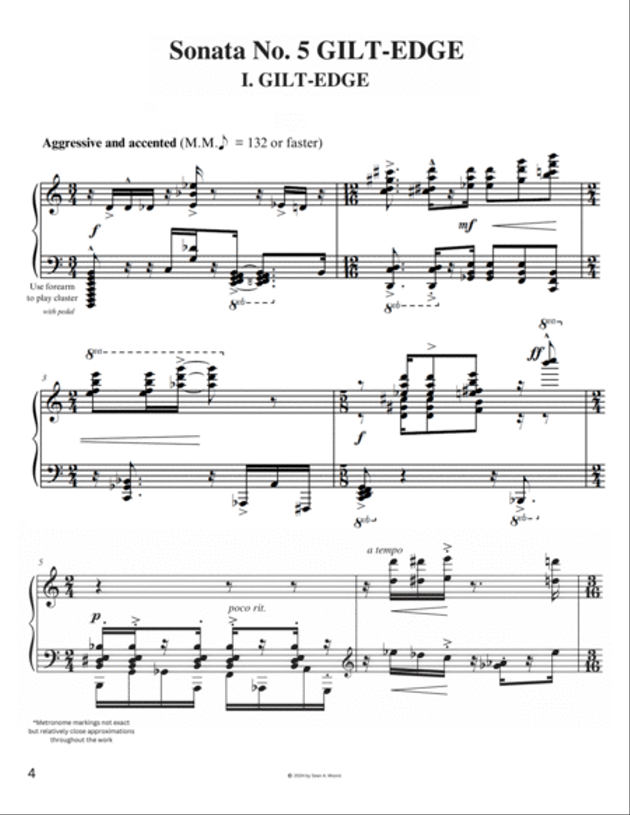 Sonata for Piano No. 5 