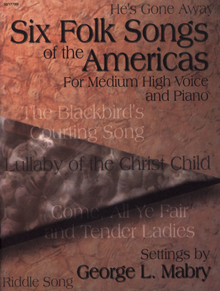 Book cover for Six Folk Songs of the Americas