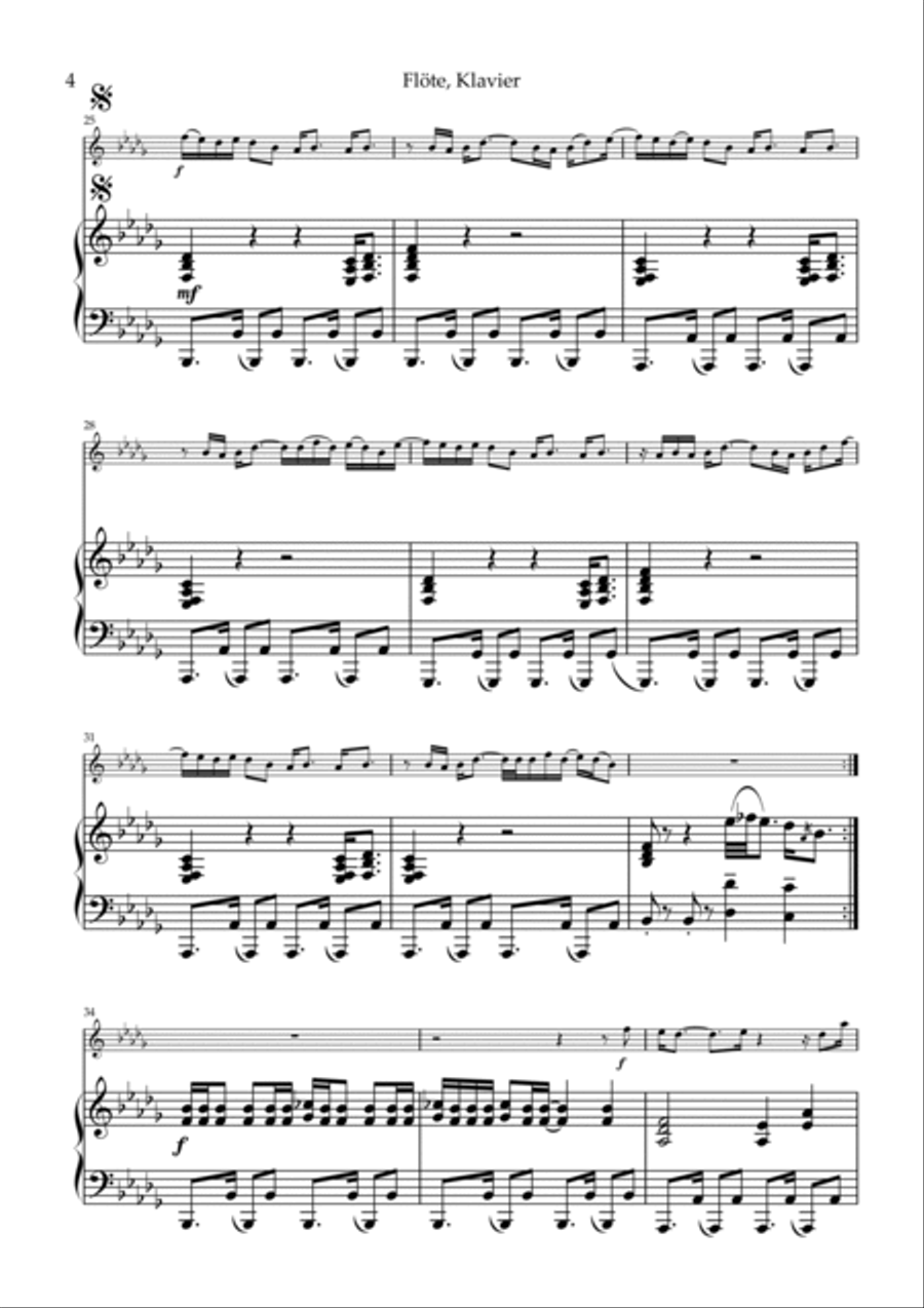 Oh My God Oh My God Flute Solo scores gallery preview page 4