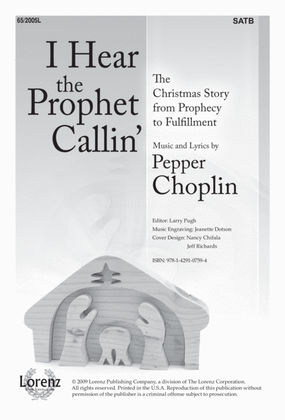 Book cover for I Hear the Prophet Callin'
