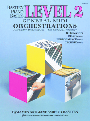 Book cover for General Midi Orch, Level 2