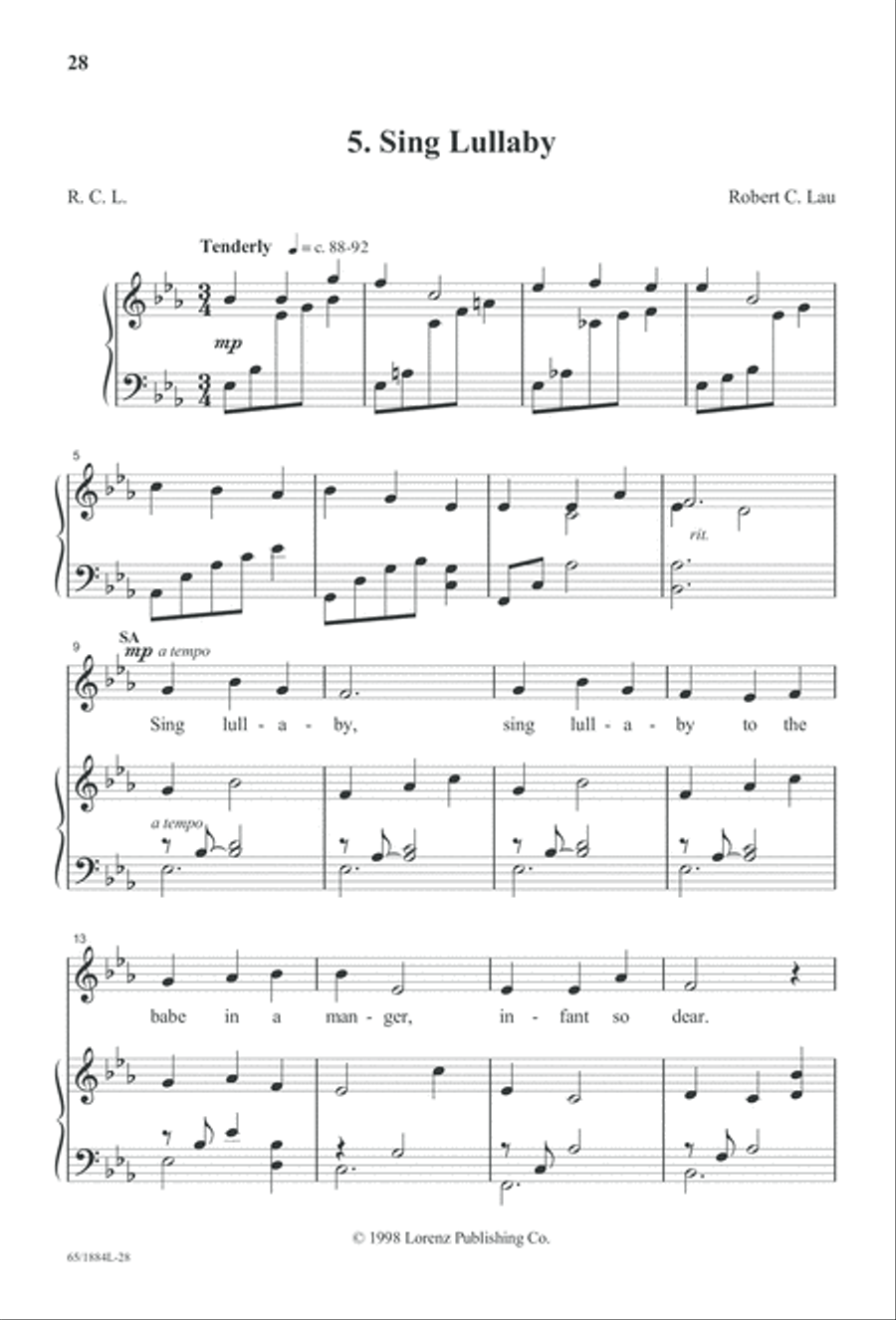 Let Us Adore Him Let Us Adore Him 4-Part scores gallery preview page 30