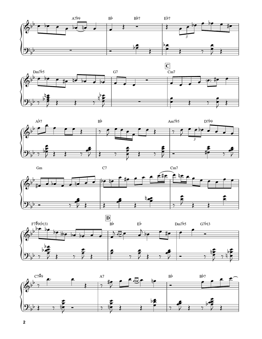 It Could Happen To You (from And The Angels Sing) Piano Solo scores gallery preview page 2