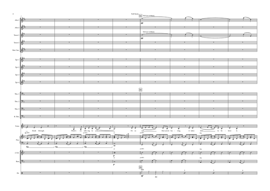 Believe Jazz Ensemble scores gallery preview page 2