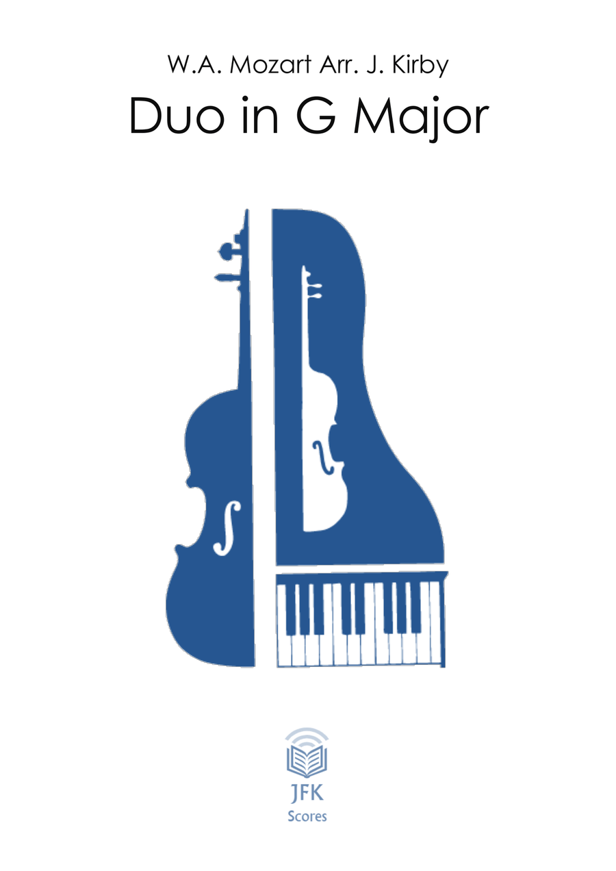 Mozart Duo in G arr. for violin & cello