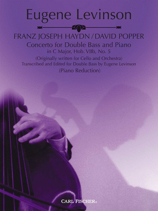 Book cover for Concerto For Double Bass And Piano