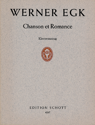 Chanson Et Romance High Voice