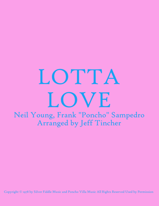 Book cover for Lotta Love
