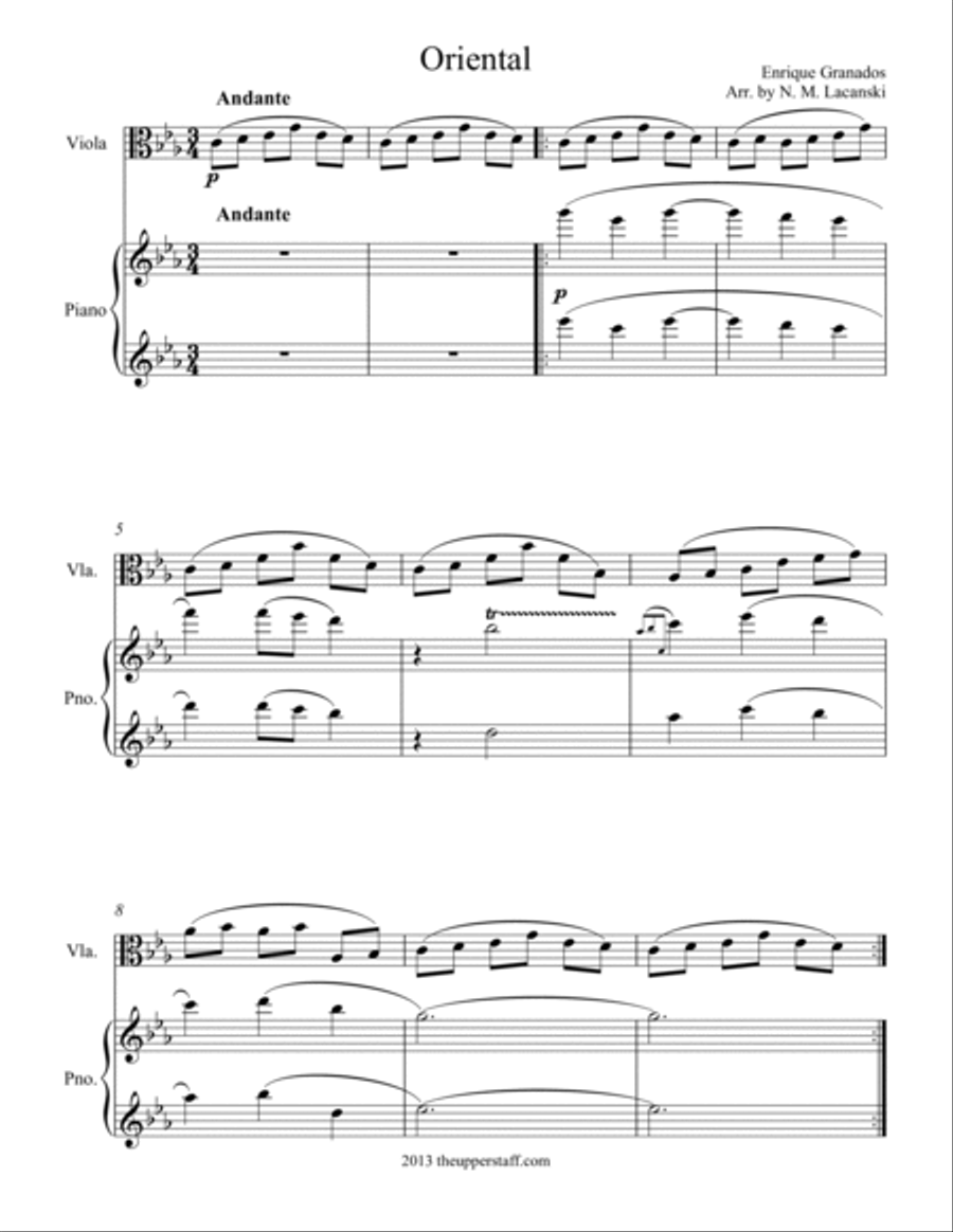 Oriental Oriental Viola scores gallery preview page 4