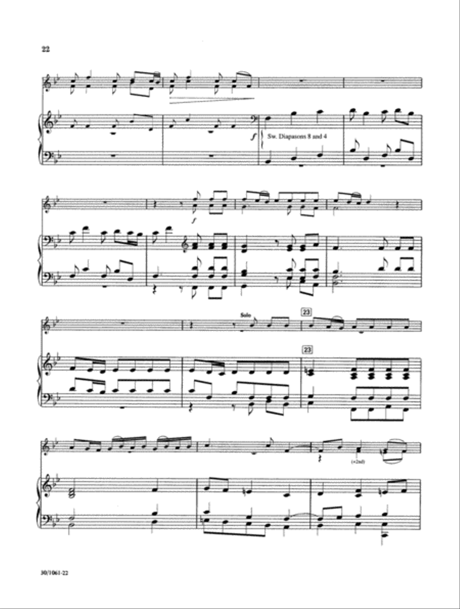 Classics for Trumpet and Keyboard - Full Score Trumpet scores gallery preview page 15