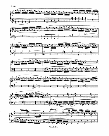 Mozart - Piano Sonata No. 8 in C major, KV 310