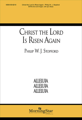Book cover for Christ the Lord Is Risen Again (Choral Score)