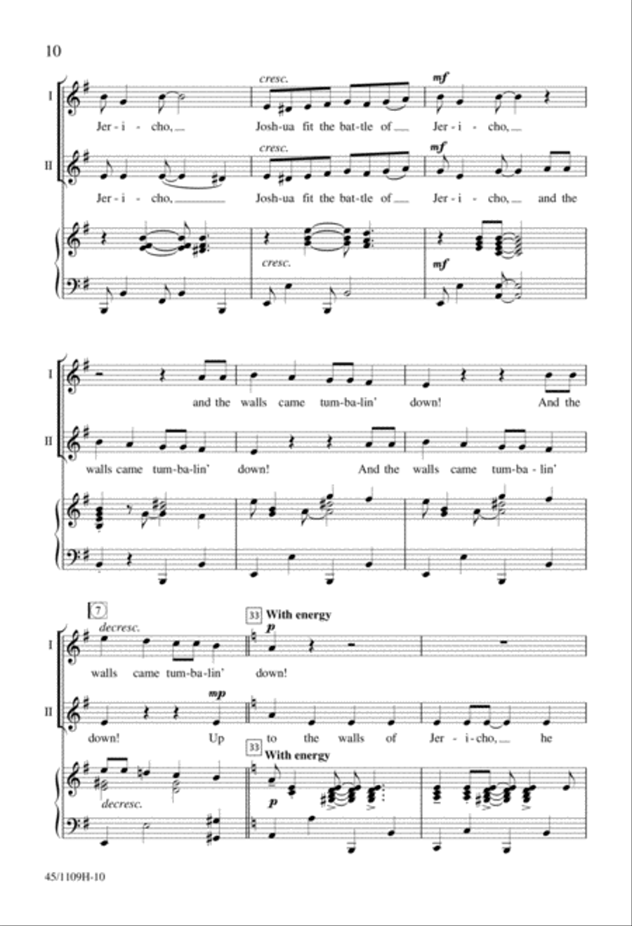 In Concert! for 2-part Choirs 2-Part scores gallery preview page 11