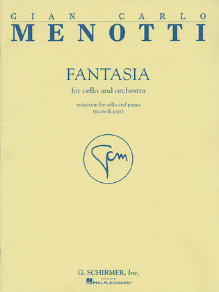 Book cover for Fantasia for Cello and Orchestra