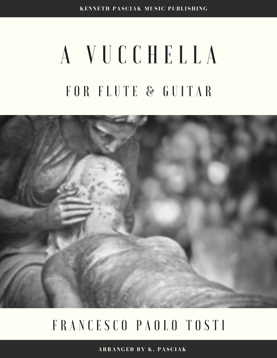 A Vucchella (for Flute or Violin and Guitar) Flute scores gallery preview page 1