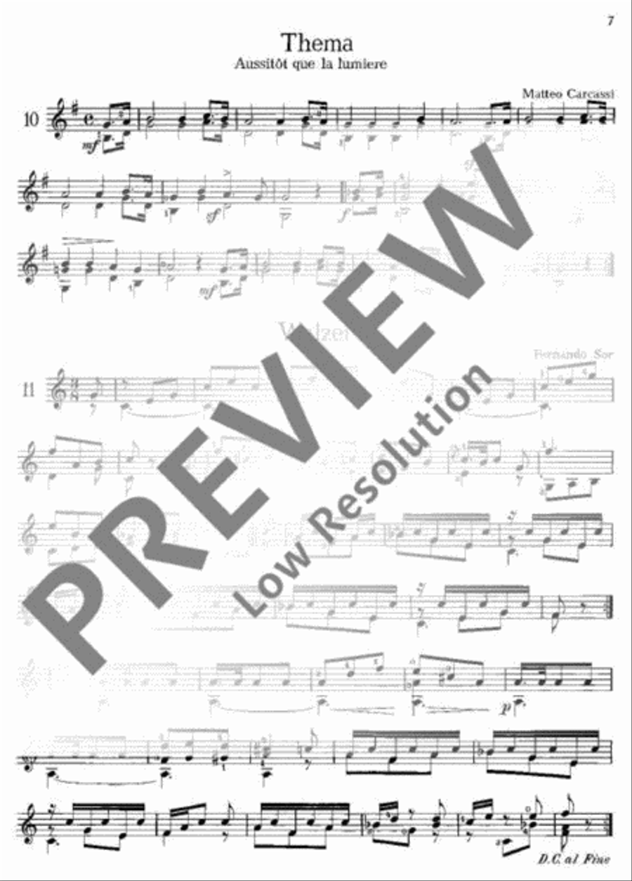 Easy Guitar playing Easy Guitar scores gallery preview page 8