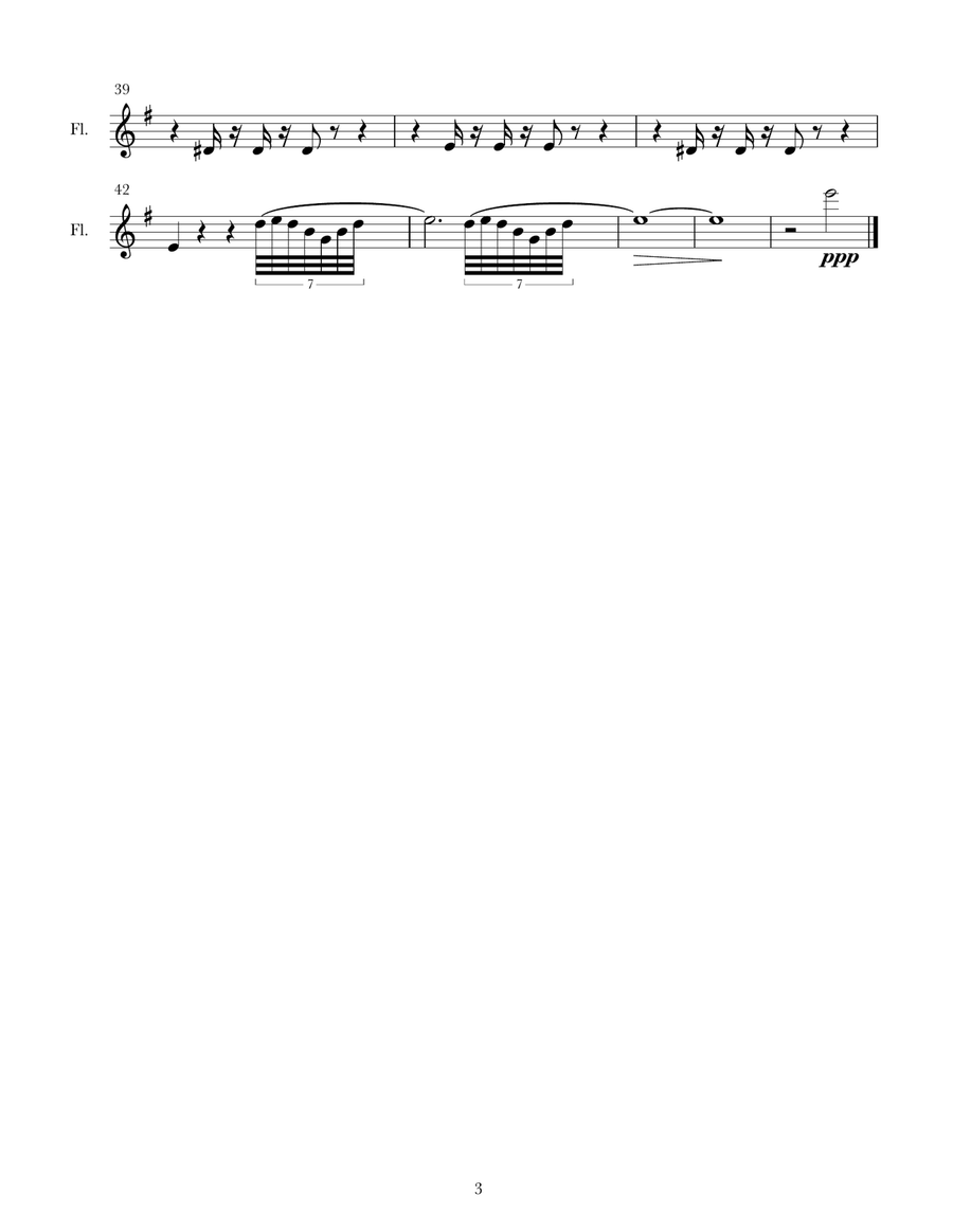 Andalouse Flute scores gallery preview page 3