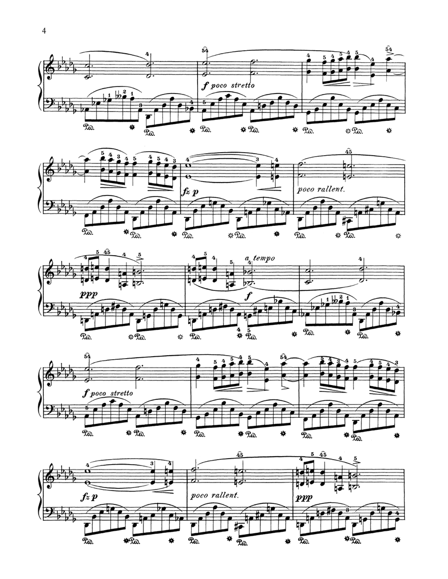 Nocturne, Op. 9, No. 1 Piano Solo scores gallery preview page 3