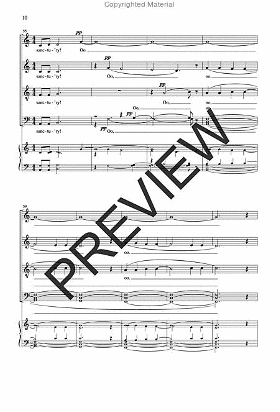 And Dream Awhile And Dream Awhile SSAATTBB scores gallery preview page 9