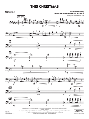 This Christmas (Key: Ab) (arr. Mark Taylor) - Trombone 1