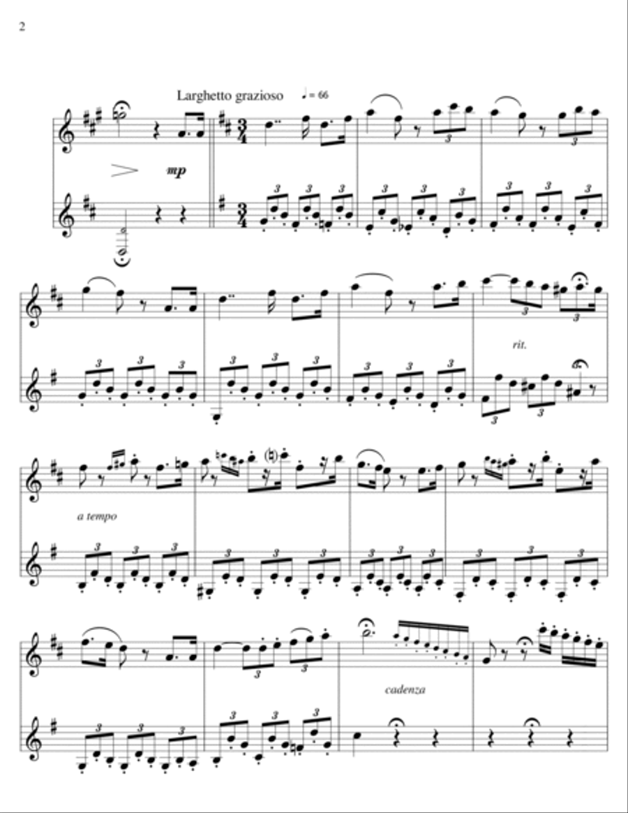 The Elixir of Love-alto sax-bass clarinet duet Clarinet Duet scores gallery preview page 2