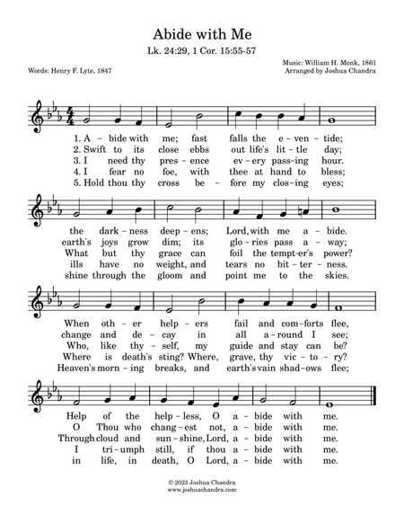 Abide with Me (Melody) image number null