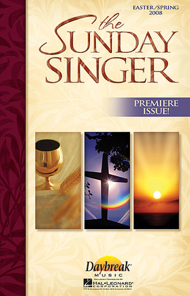Book cover for The Sunday Singer - Easter/Spring 2008