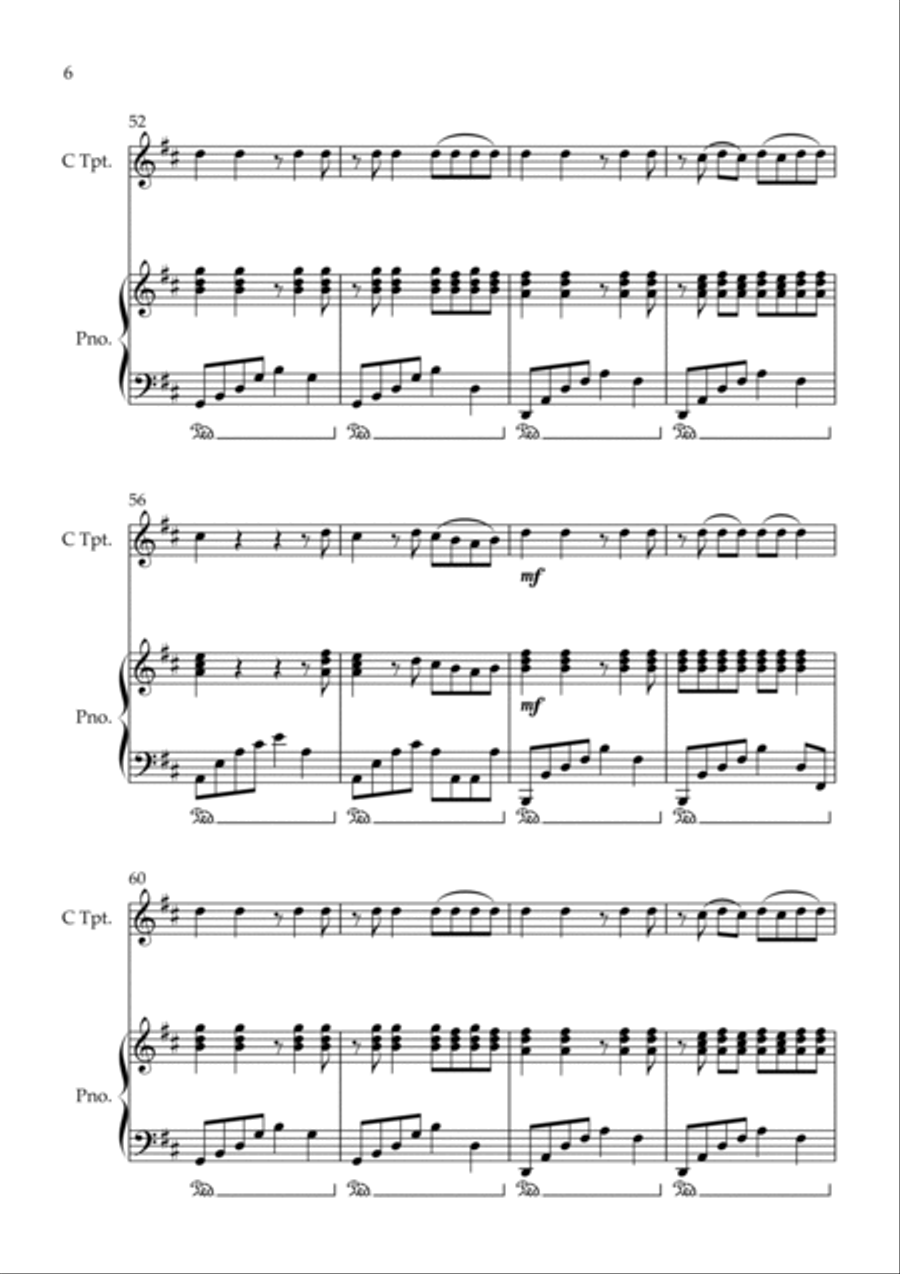 Shivers C Trumpet scores gallery preview page 6