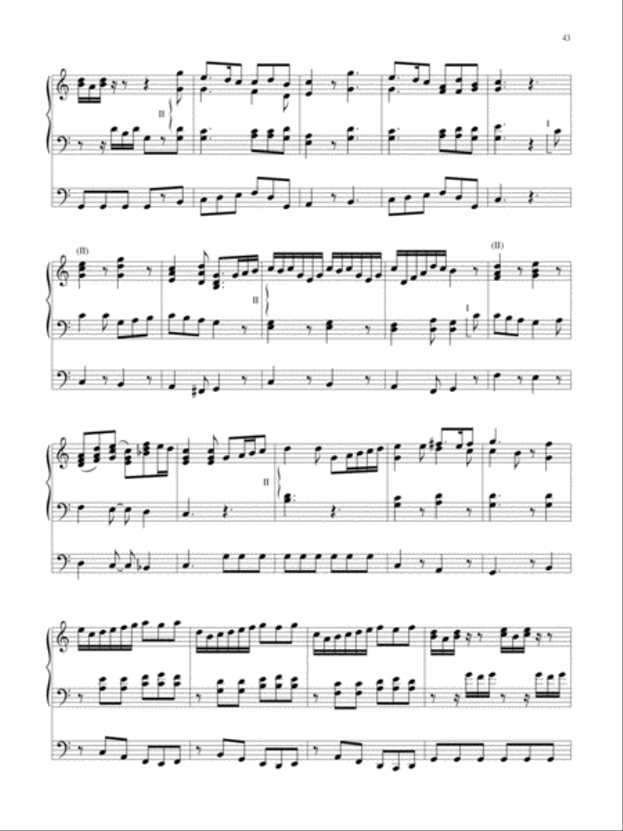 A Wittenberg Collection Organ scores gallery preview page 44