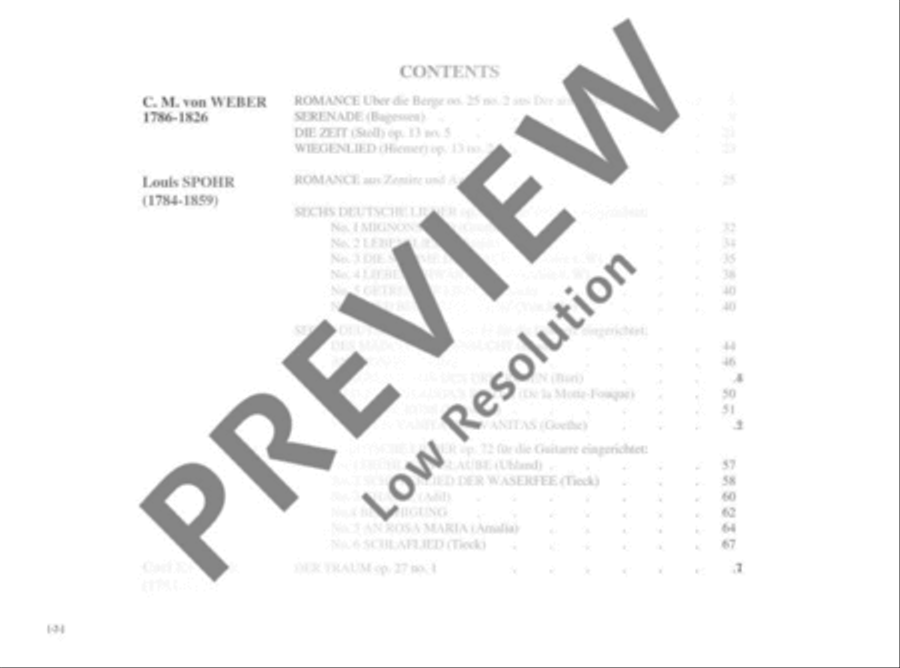 19th Century Songs Voice scores gallery preview page 3