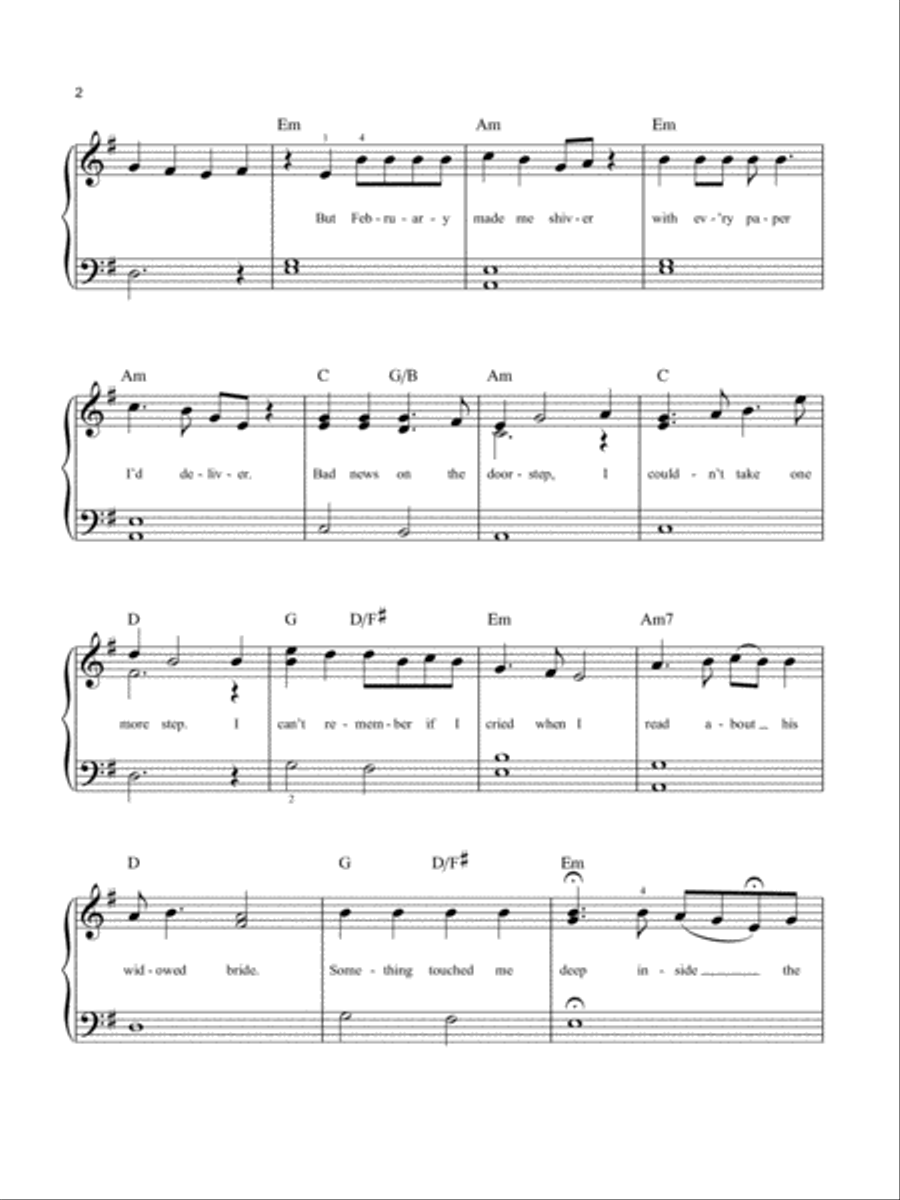 American Pie American Pie Acoustic Guitar scores gallery preview page 2