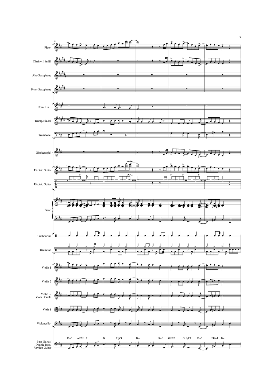 RockAtude Full Orchestra scores gallery preview page 6
