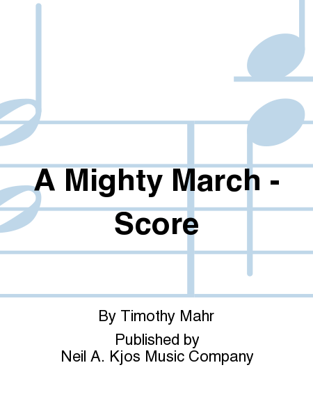 A Mighty March - Score image number null