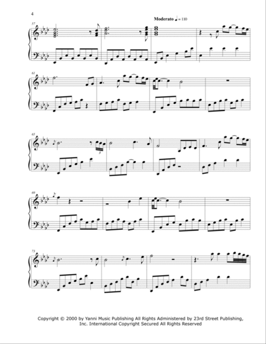If I Could Tell You Piano Solo scores gallery preview page 4