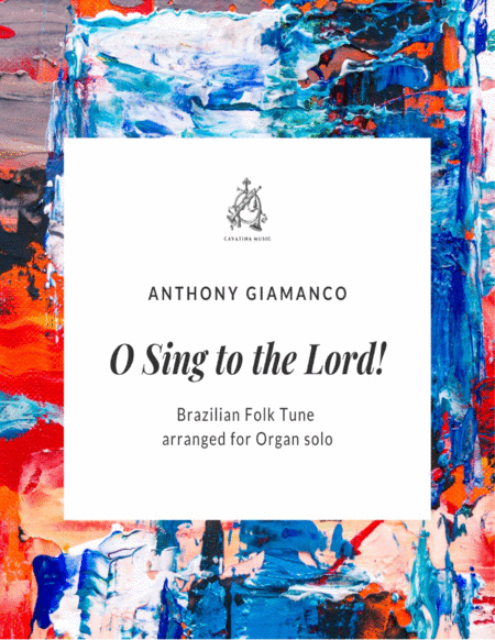 O SING TO THE LORD - organ solo image number null