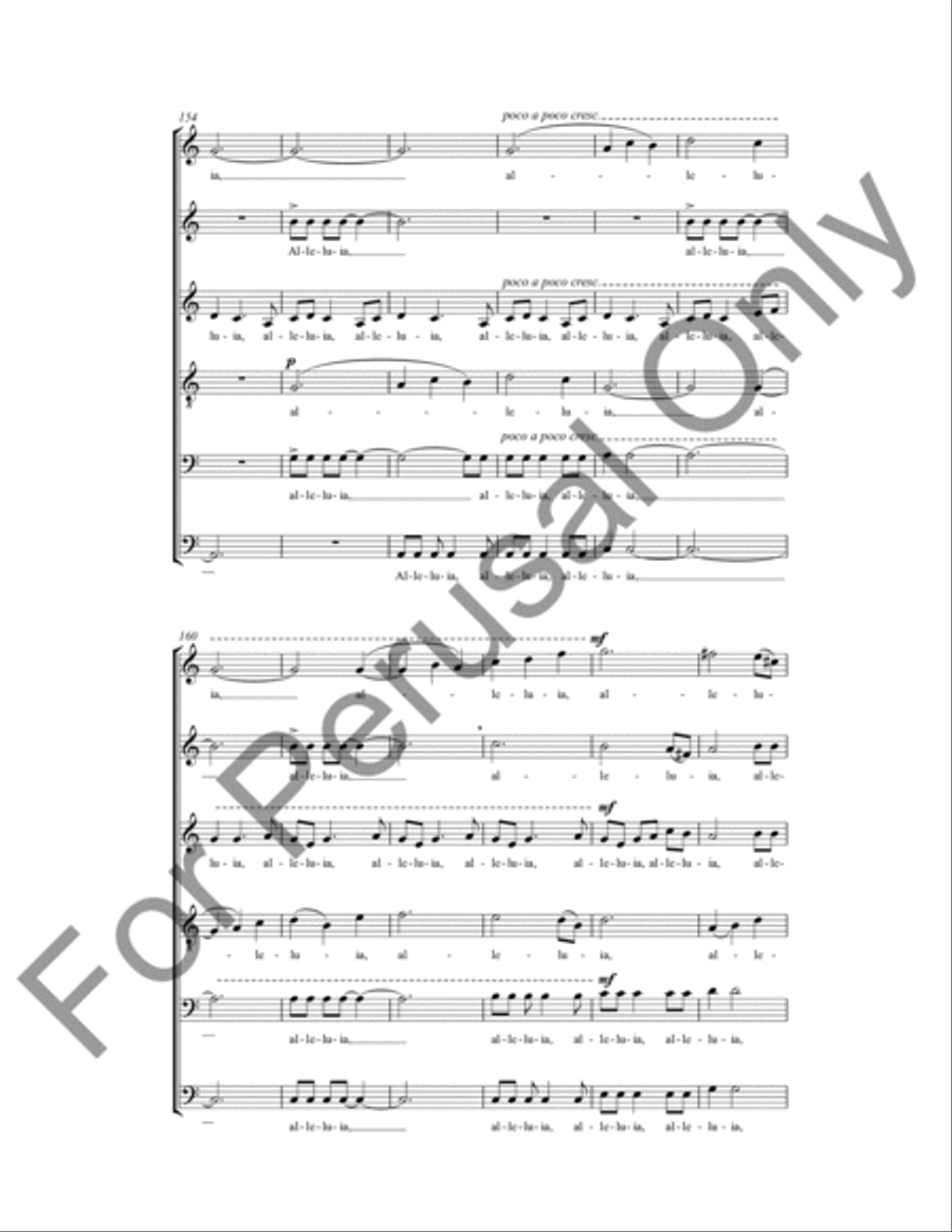 Salmo 150 4-Part scores gallery preview page 14