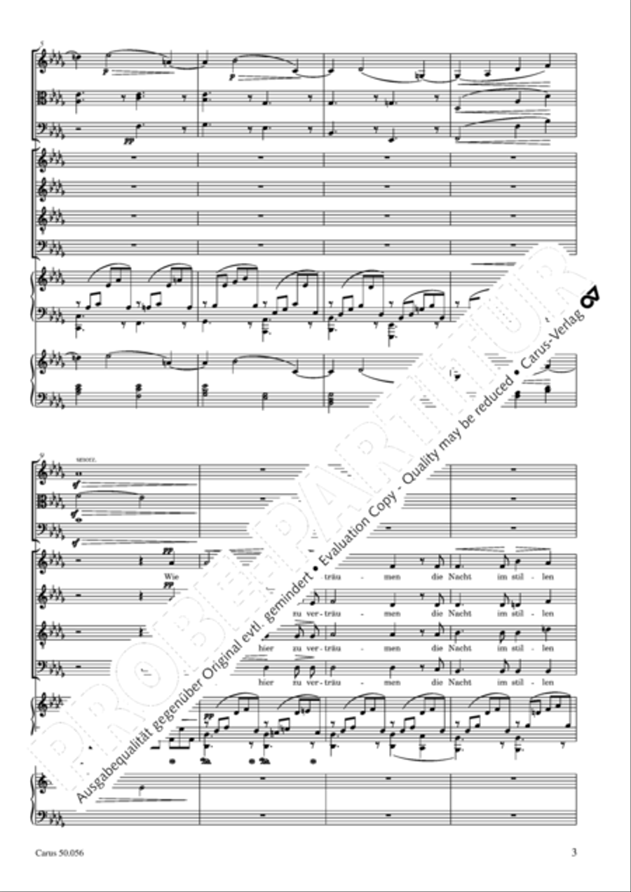 Die Nacht 4-Part scores gallery preview page 4