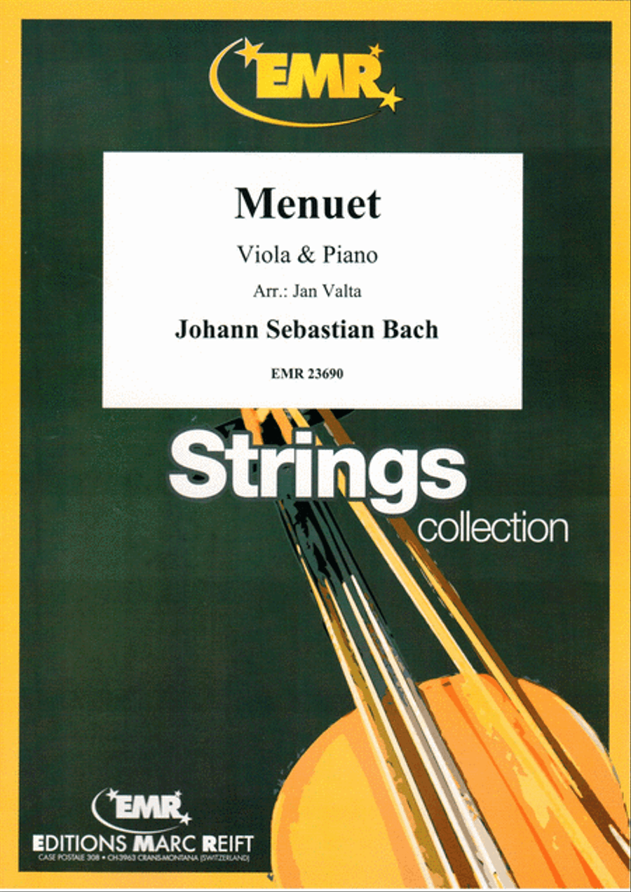 Menuet Menuet Piano Accompaniment scores gallery preview page 1