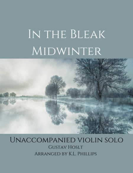 In the Bleak Midwinter - Unaccompanied Violin Solo image number null