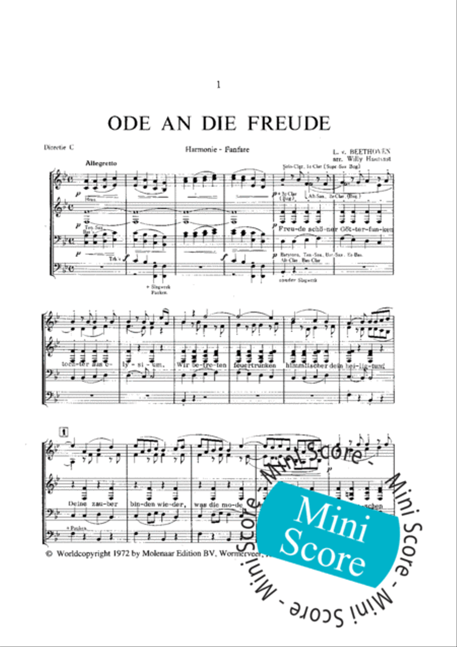Ode an die Freude SAT scores gallery preview page 5