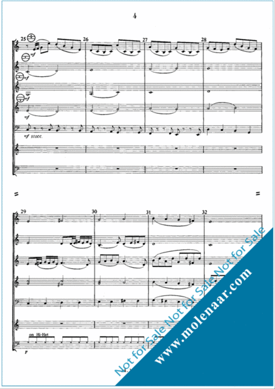 Sinfonia Alla Barocco Accordion Orchestra scores gallery preview page 8