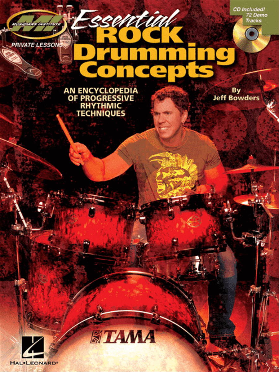 Essential Rock Drumming Concepts - An Encyclopedia of Progressive Rhythmic Techniques Drums scores gallery preview page 1